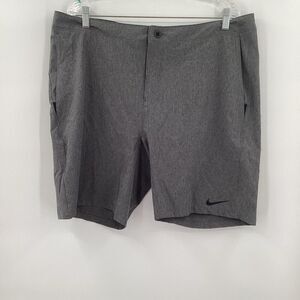 Mens Nike Swim Hybrid Shorts‎ Gray 4-Way Stretch Drawstring NESSC516-061 38